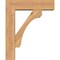 Ekena Millwork Legacy Block Smooth Bracket w/ Offset Brace, Western Red Cedar, 5 1/2"W x 18"D x 22"H BKT0604X18X22LEC05SWR - alternate 3